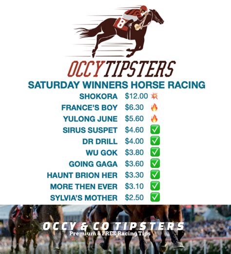 Horse Racing Tips & Results .